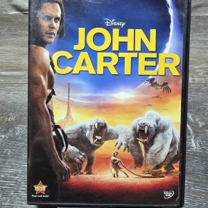 John Carter DVD 2012 Disney Widescreen 1-Disc Taylor Kitsch