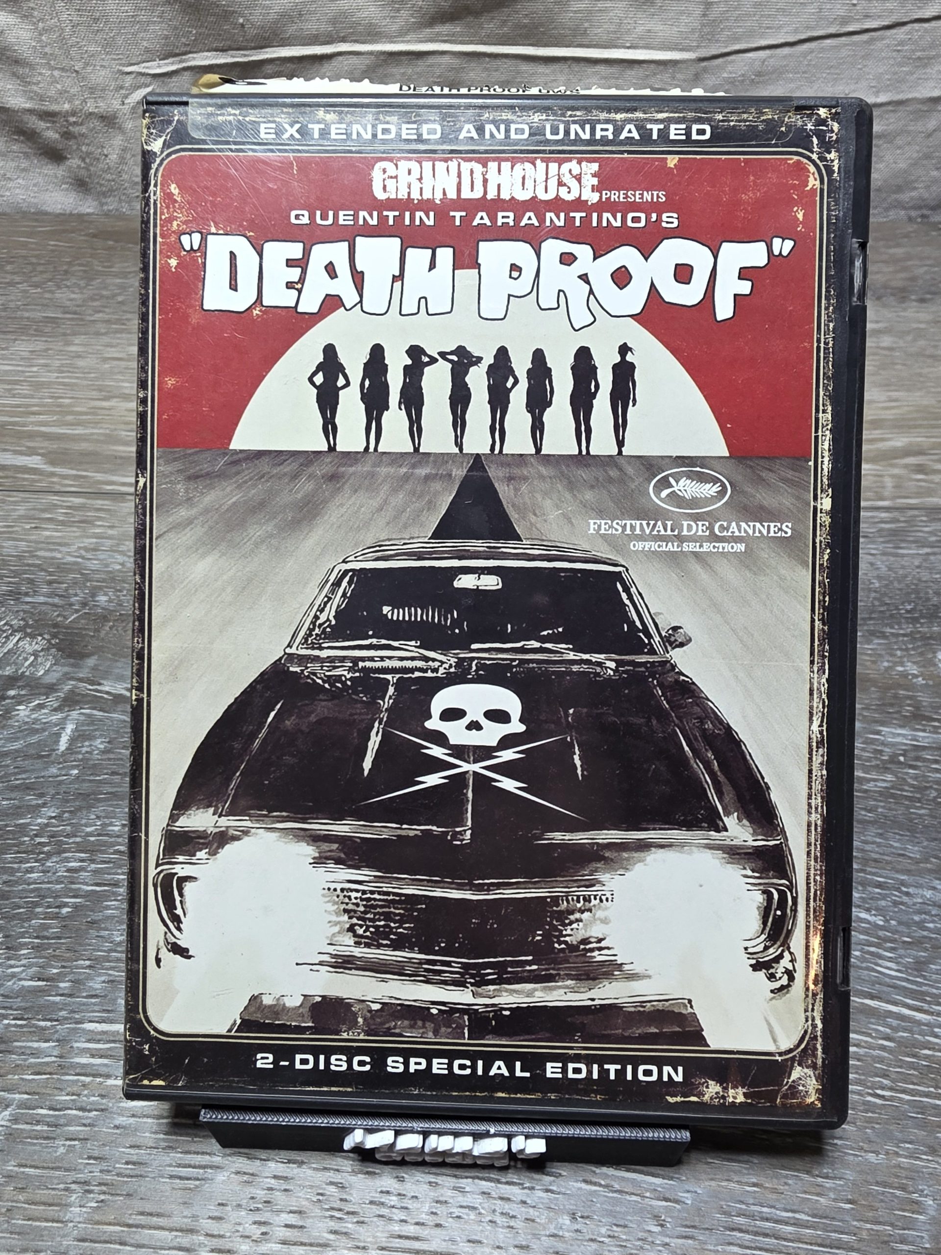 Death Proof DVD 2-Disc Special Edition Extended Unrated Quentin Tarantino