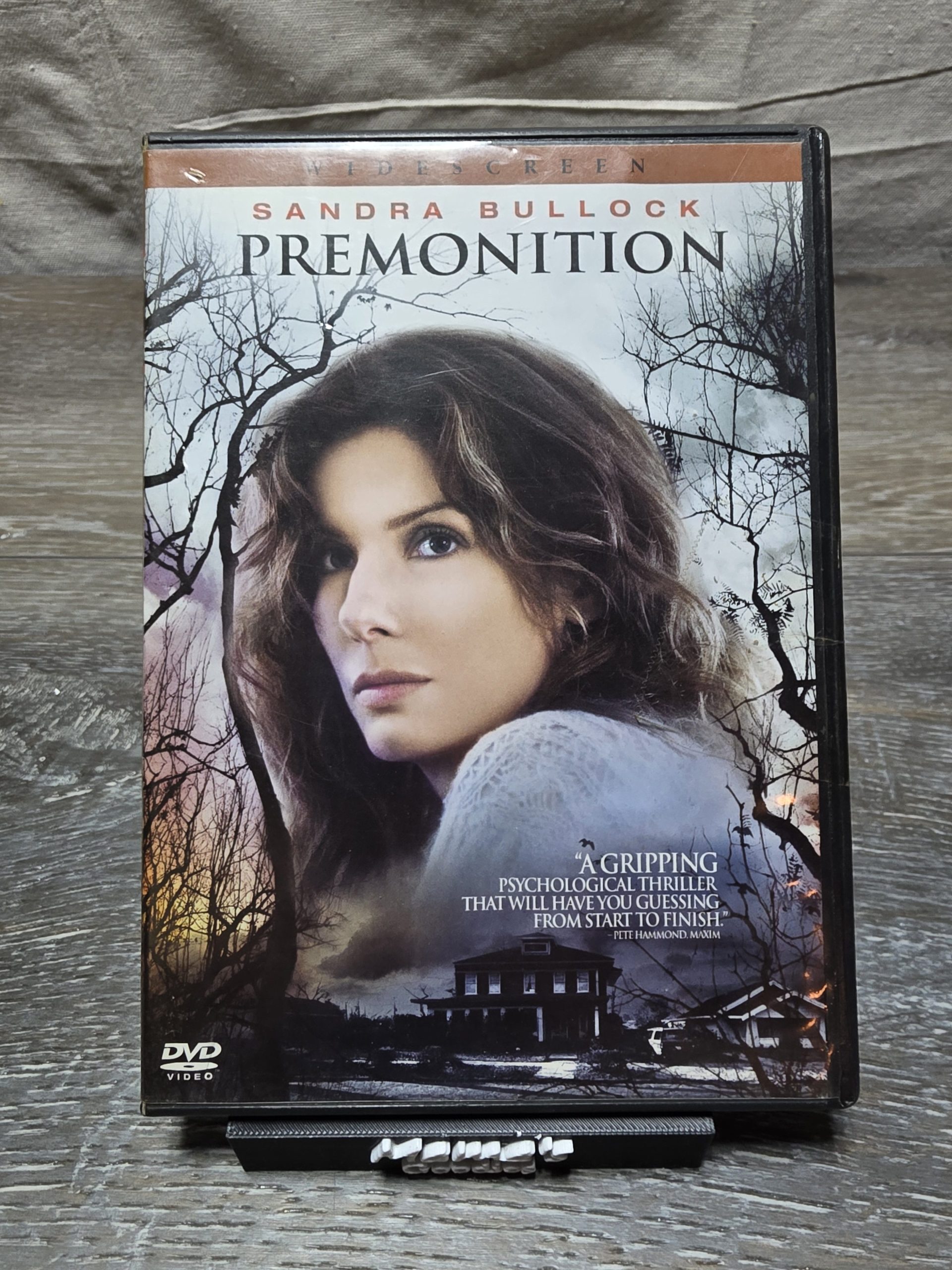 Premonition DVD 2007 Widescreen Sandra Bullock Julian McMahon