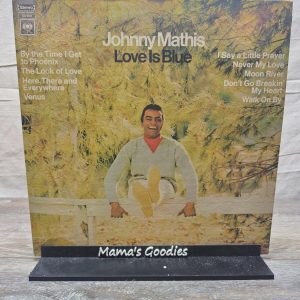 Johnny Mathis Love Is Blue Columbia CS 9637 Stereo LP Vinyl Record