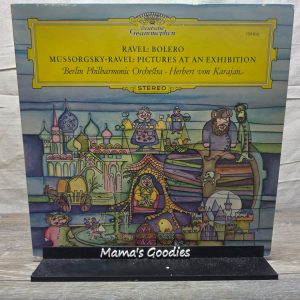 Karajan Berlin Philharmonic Ravel Bolero Pictures at Exhibition LP 139010