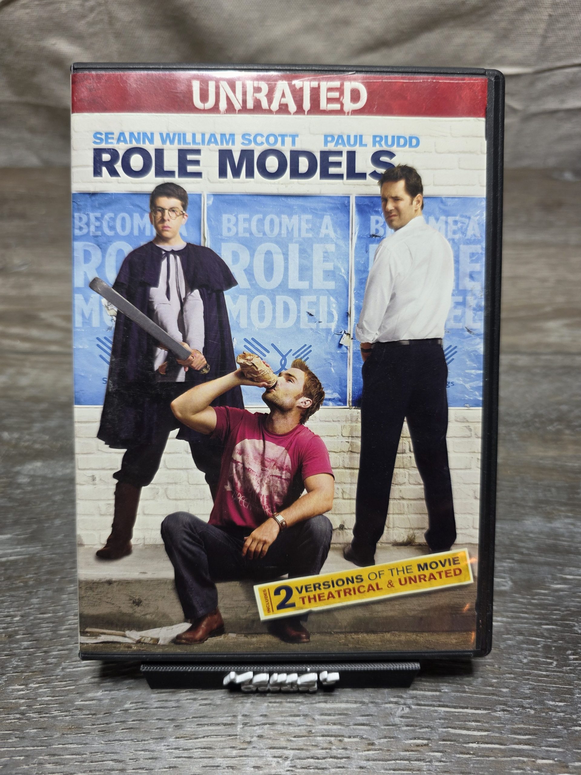 Role Models Unrated Widescreen DVD Paul Rudd Seann William Scott