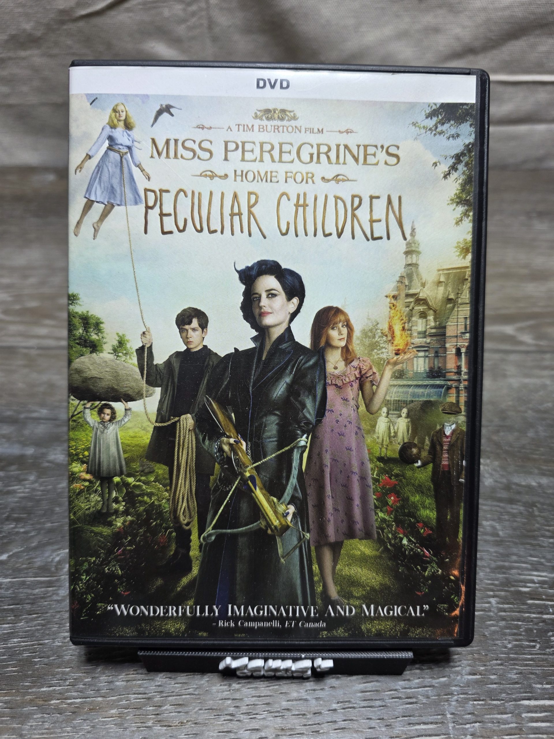 Miss Peregrine's Home for Peculiar Children DVD 2016 Tim Burton