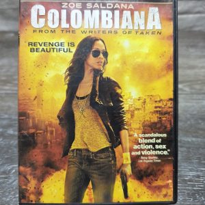 Colombiana Unrated DVD 2011 Zoe Saldana Action Thriller