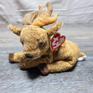 TY Beanie Baby Roxie Reindeer 2000 Plush with Tags