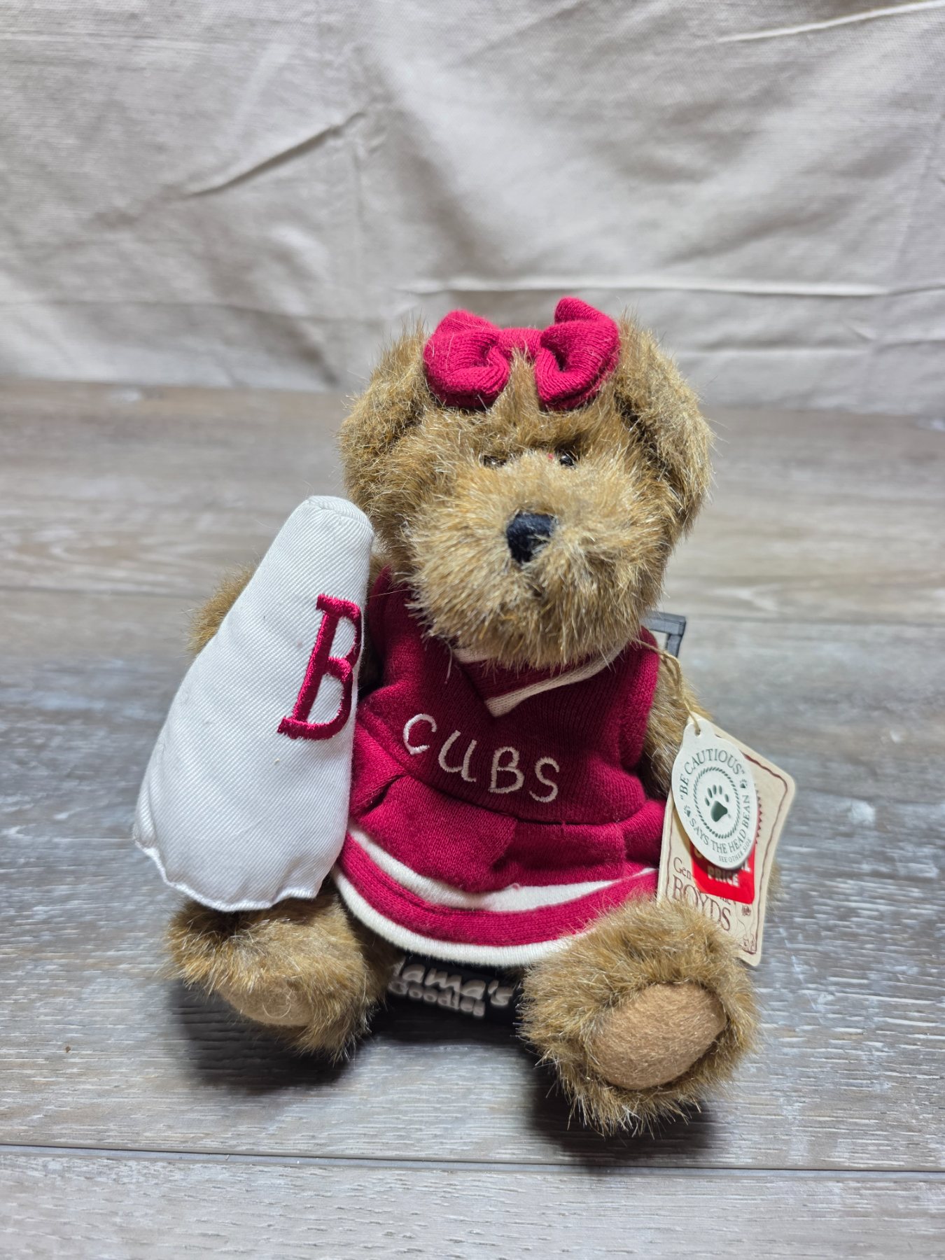 Boyds Bears Trish Boombah #903500 Cheerleader Plush 8in with Tags