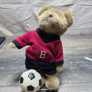 Boyds Bears Stryker Scoresalot Soccer Plush Bear 10in 1997 w Tags