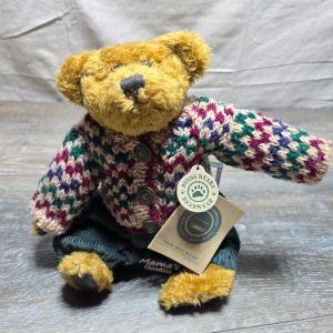 Boyds Bears Eddie Bean Bauer Style 9119 10in Teddy Bear Sweater 1996