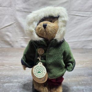 Boyds Bears Matthew H. Bear #91756 Green Parka Plush 8" Tags