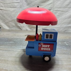 Target Bullseye Playground Light Up Hot Dog Cart Patriotic Decor
