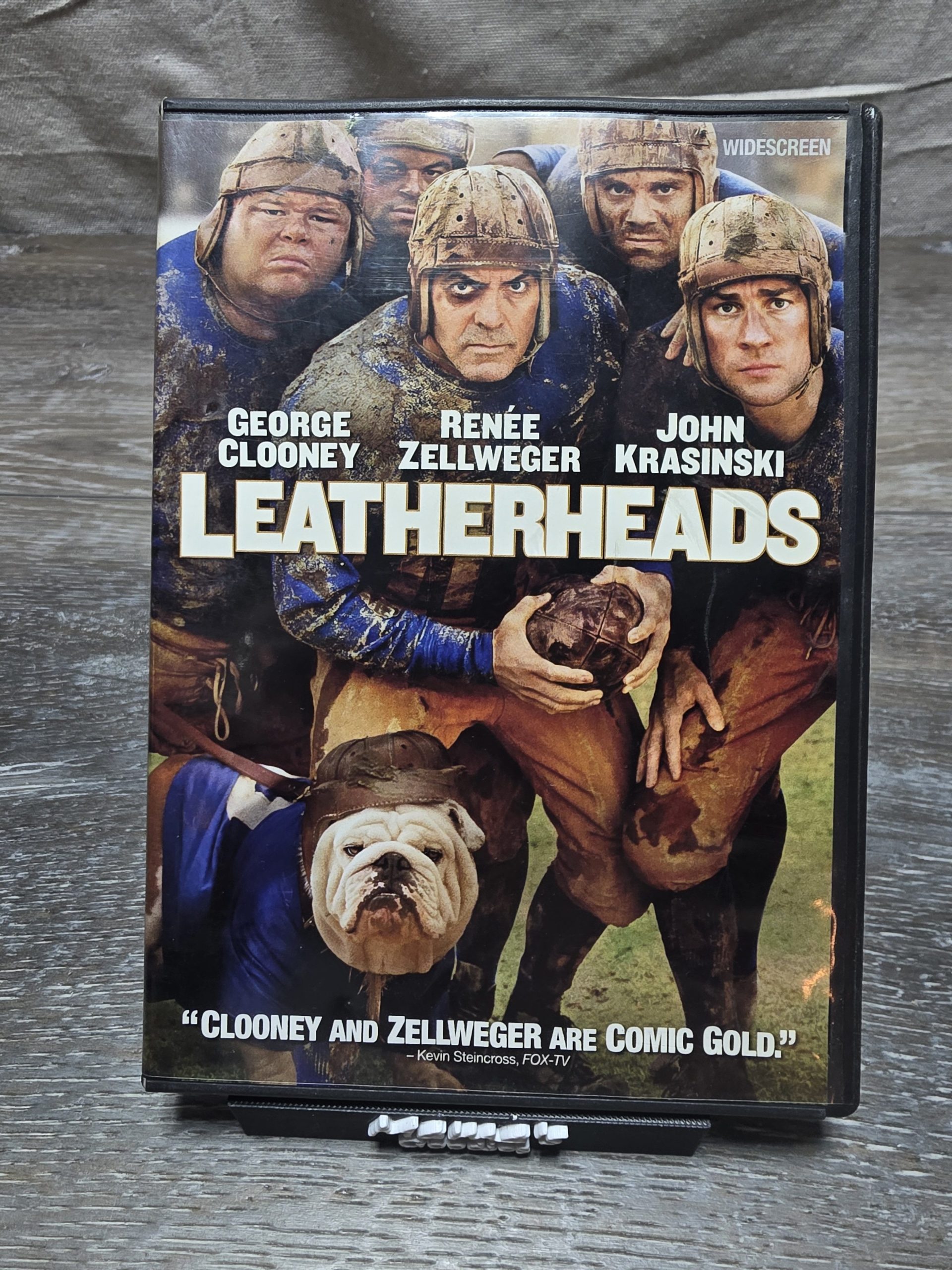Leatherheads DVD 2008 Widescreen George Clooney Renee Zellweger