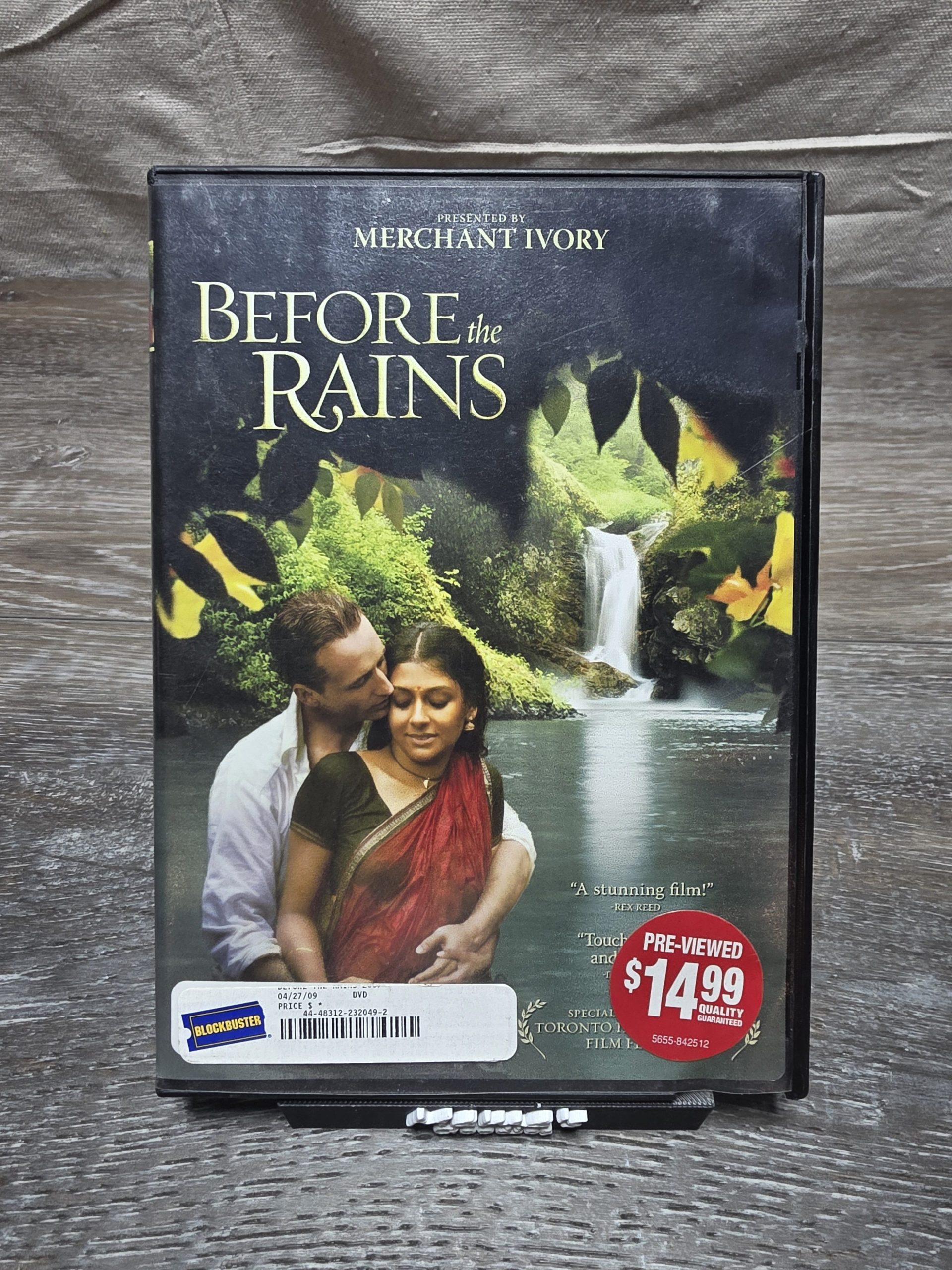 Before the Rains DVD 2008 Widescreen Lionsgate Linus Roache