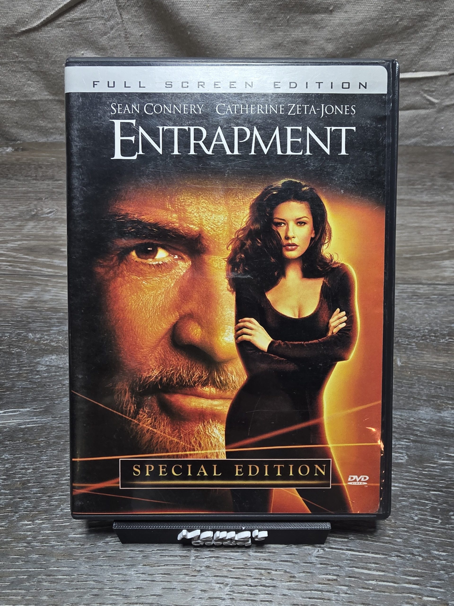 Entrapment Special Edition Full Screen DVD Sean Connery Catherine Zeta-Jones