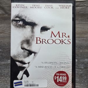 Mr. Brooks DVD 2007 Kevin Costner Demi Moore Blockbuster Copy