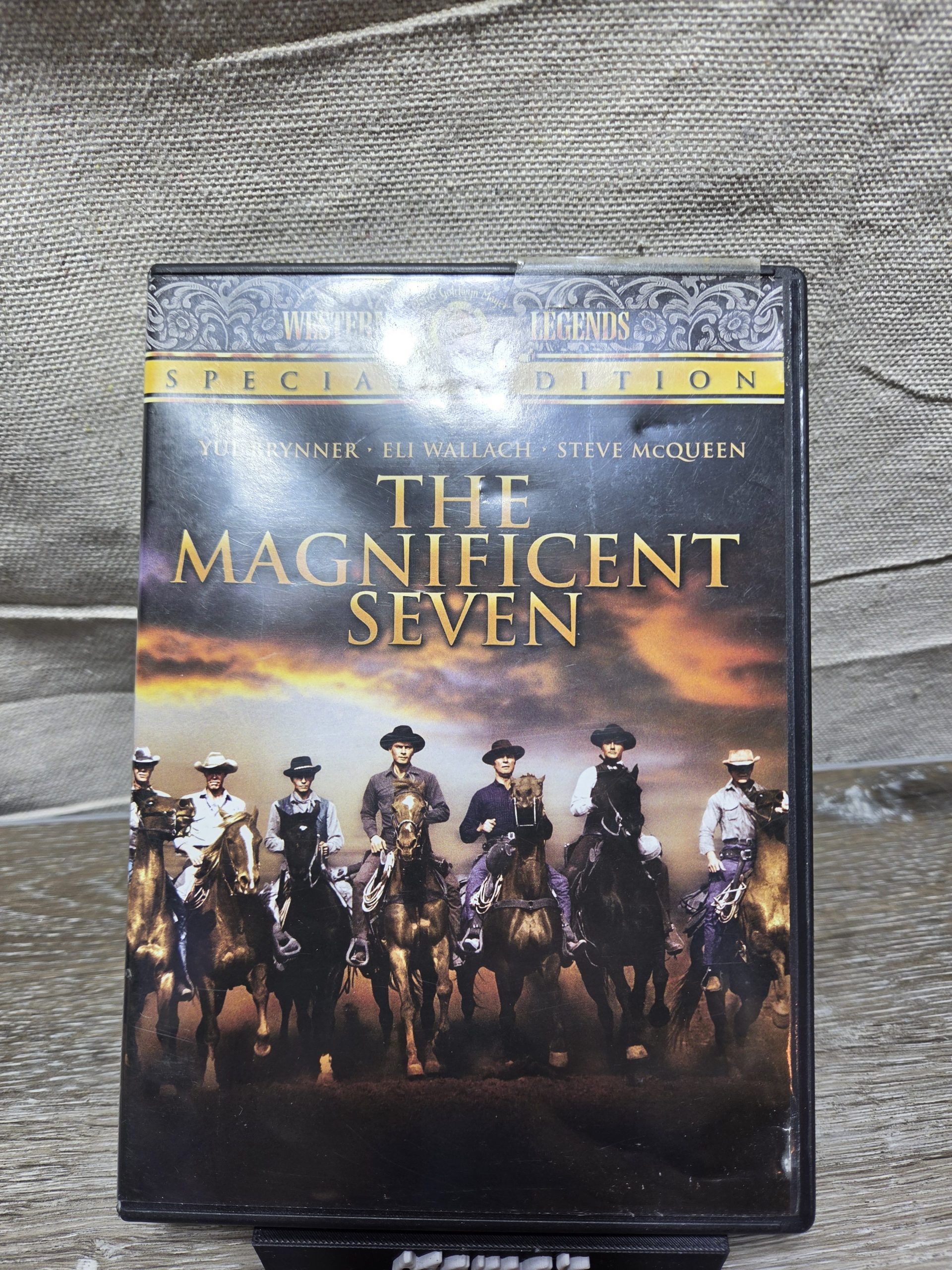 The Magnificent Seven Special Edition DVD 1960 Yul Brynner Steve McQueen