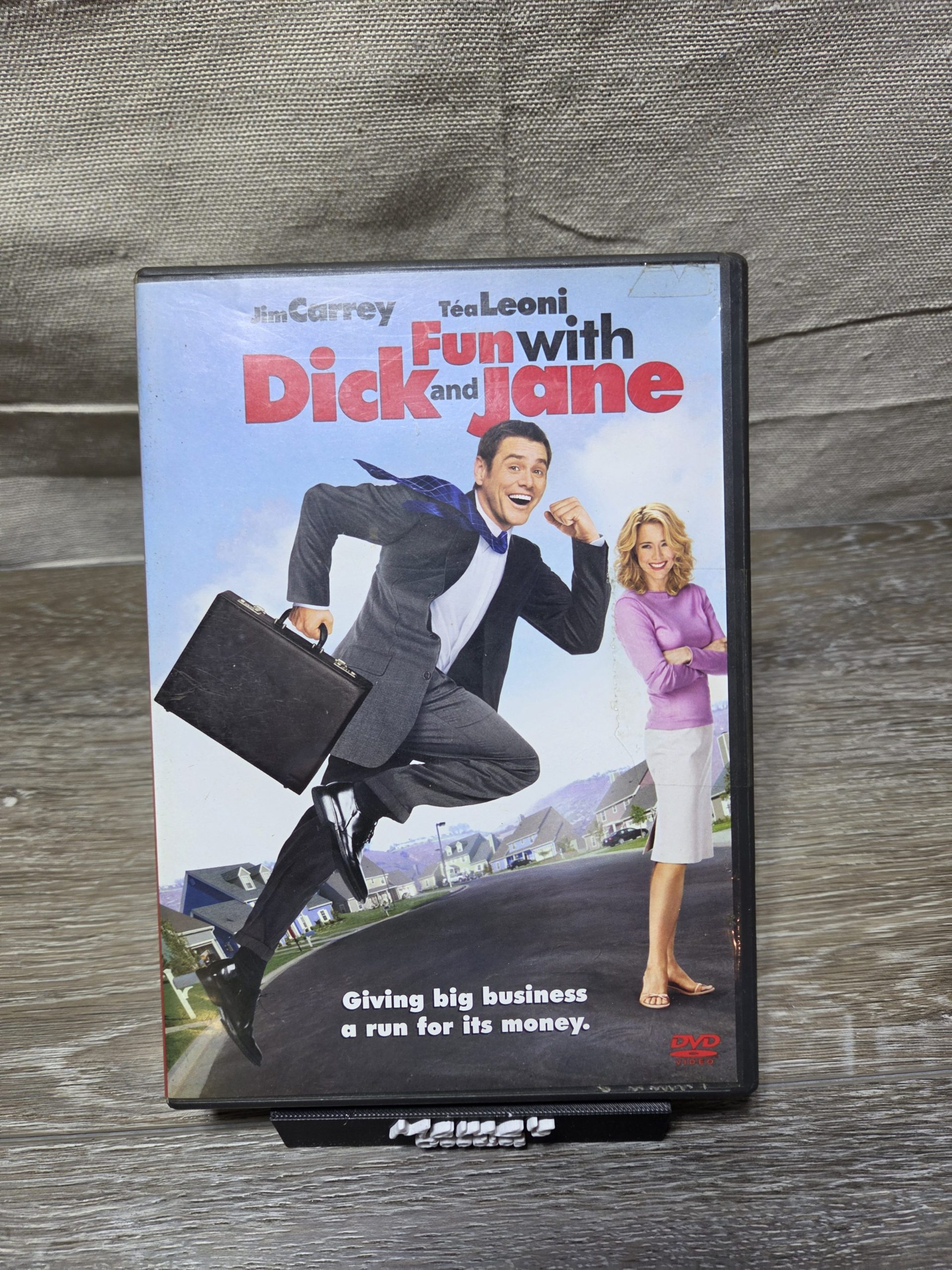 Fun with Dick and Jane DVD 2006 Jim Carrey Tea Leoni Widescreen Full Screen
