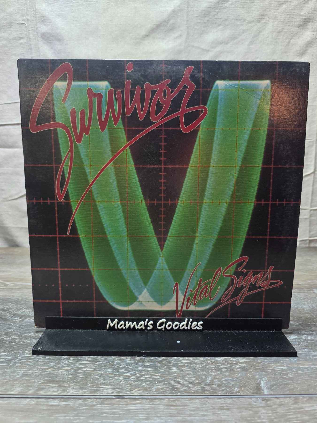 Survivor Vital Signs 1984 LP Vinyl Scotti Bros FZ 39578