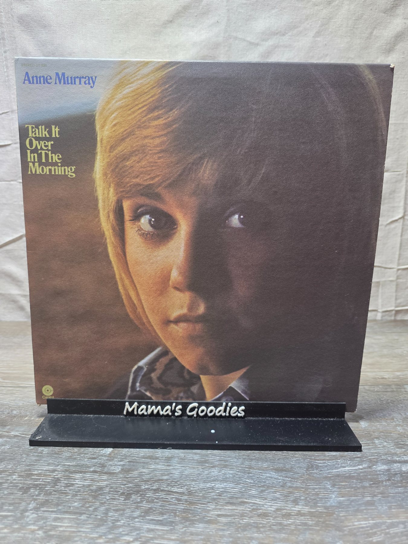 Anne Murray Talk It Over In The Morning 1971 Capitol ST-821 Vinyl LP