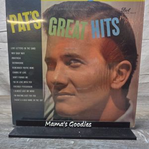 Pat Boone Pat's Great Hits Dot DLP 25071 Stereo LP Vinyl Record