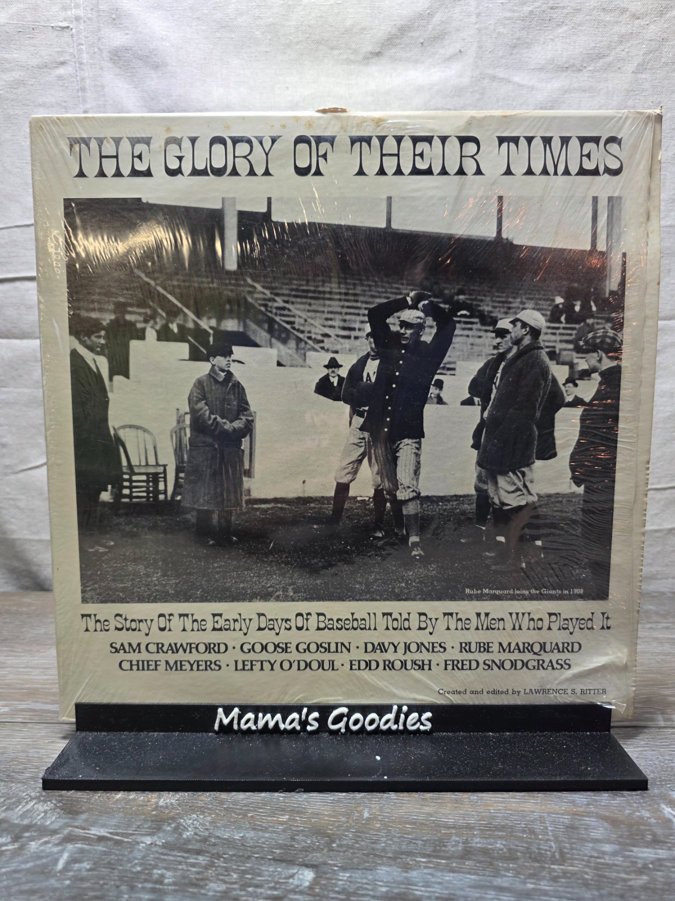 The Glory of Their Times Early Days of Baseball LP Sonic K-441 K-442