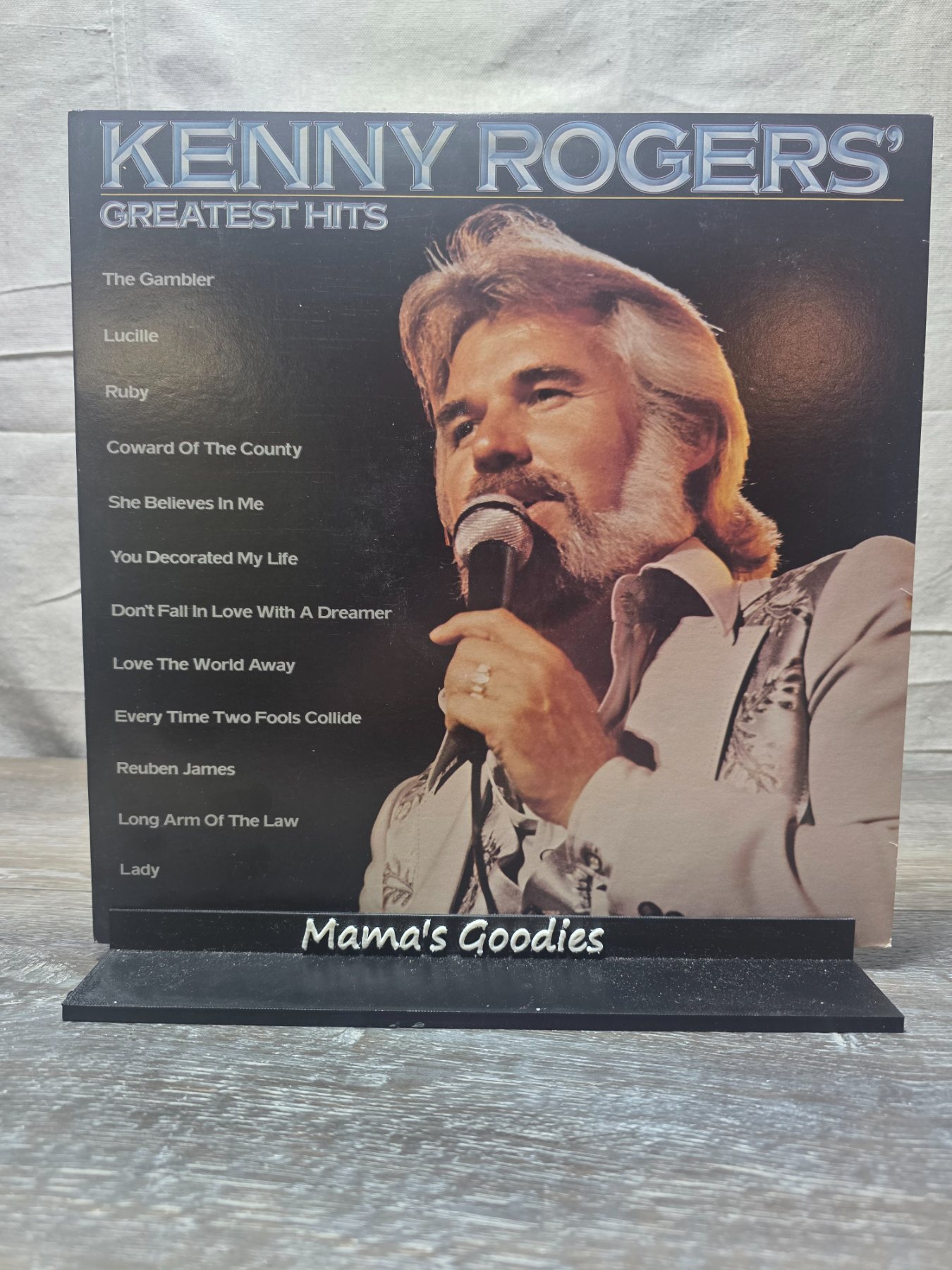 Kenny Rogers Greatest Hits 1980 Liberty LOO-1072 Country Vinyl LP