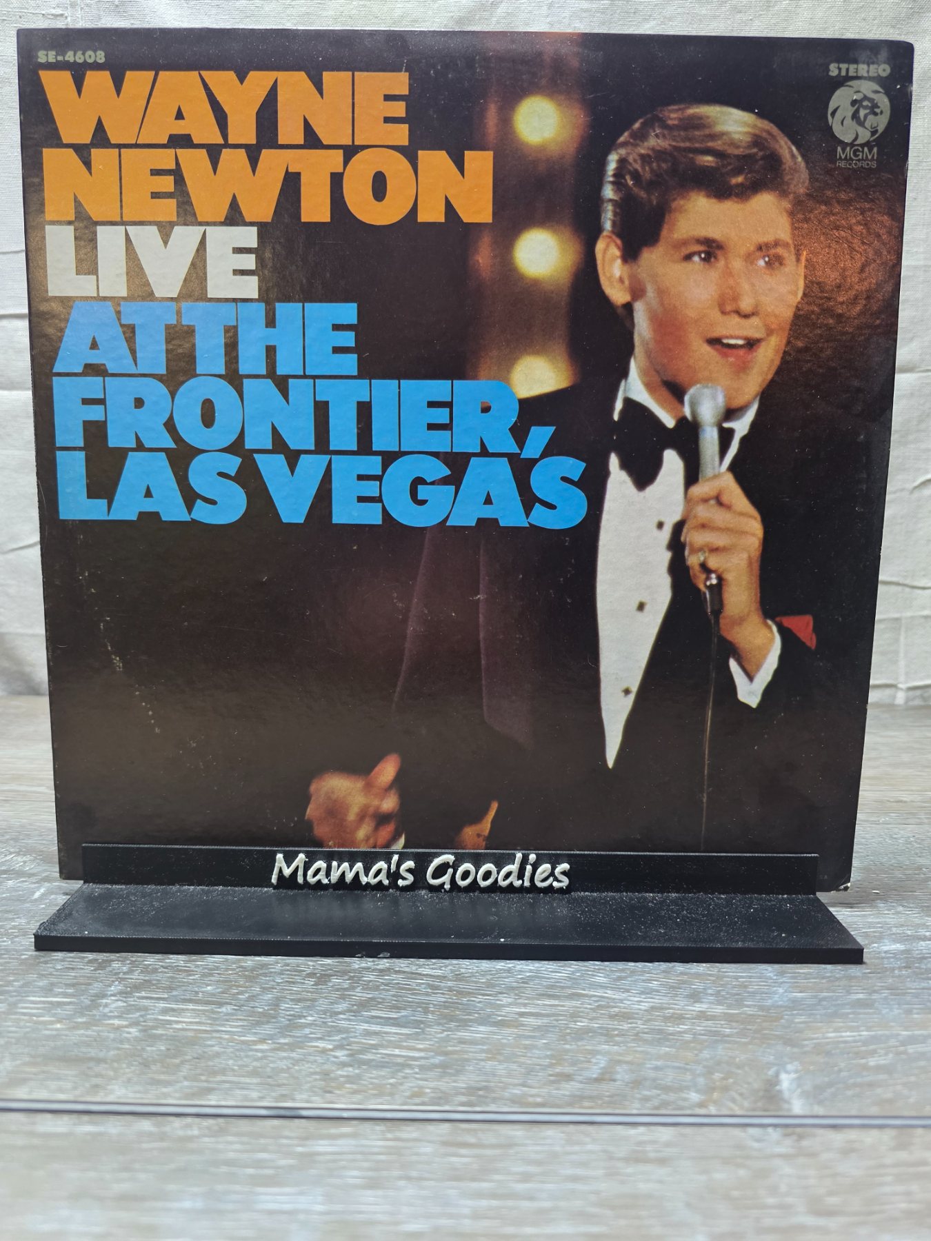 Wayne Newton Live at the Frontier Las Vegas MGM SE-4608 Stereo LP