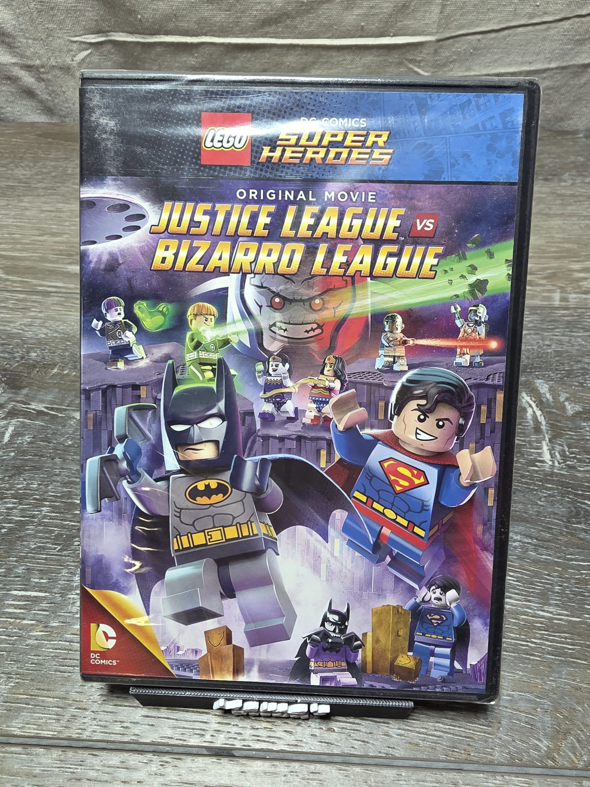 LEGO DC Comics Super Heroes Justice League vs Bizarro League DVD 2015