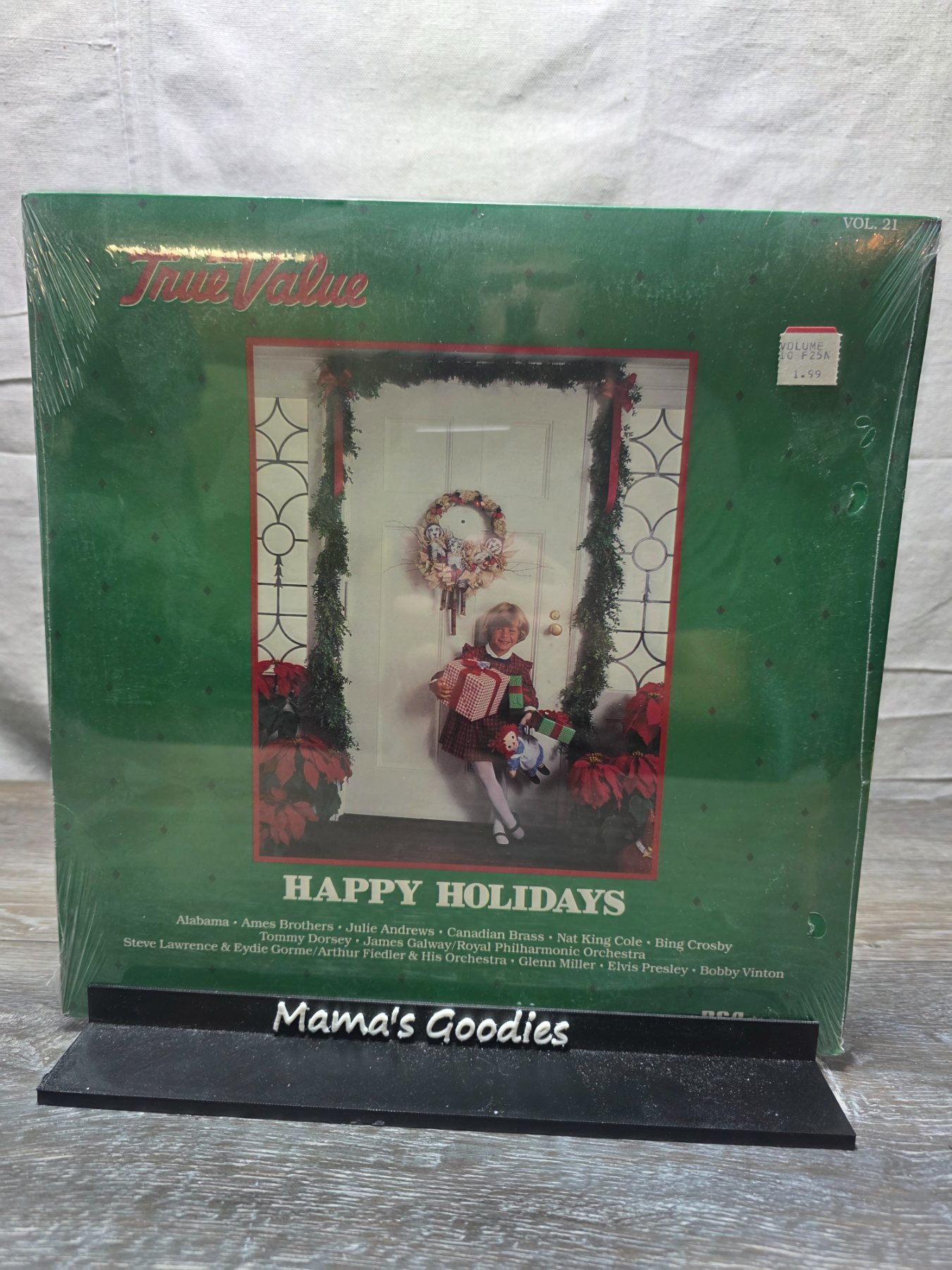 True Value Happy Holidays Vol. 21 Various Artists Christmas LP DPL1-0739