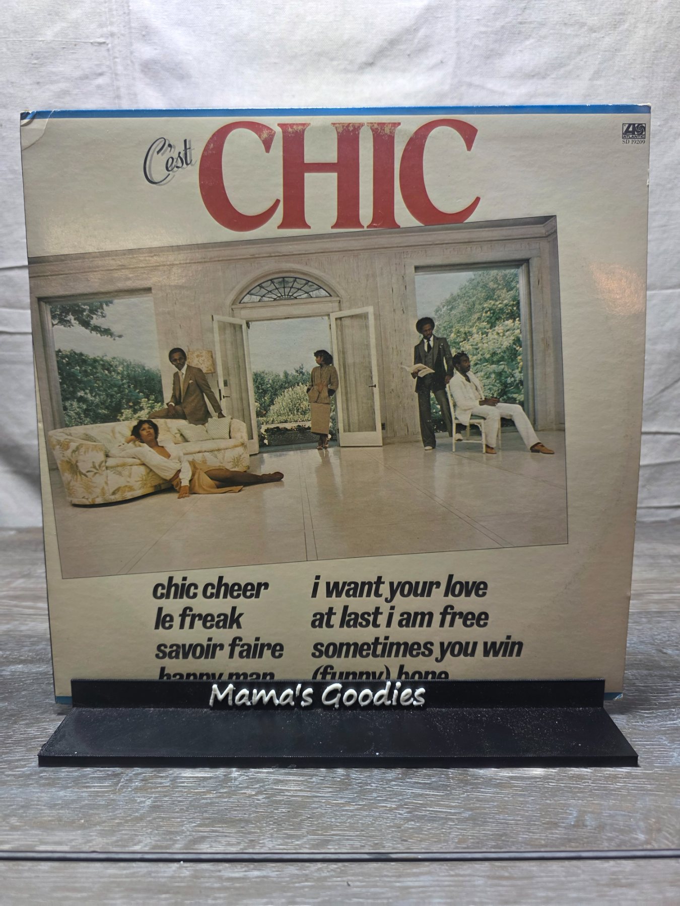 Chic C'est Chic 1978 Atlantic SD 19209 CRC Vinyl LP Le Freak