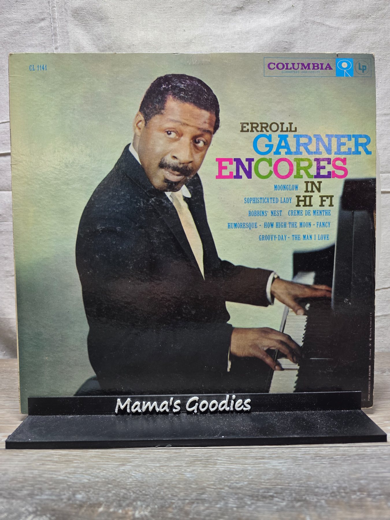 Erroll Garner Encores in Hi Fi Columbia CL 1141 Jazz LP