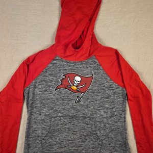 G3 for Her Tampa Bay Buccaneers Hoodie Women's XXL Gray Red NFL