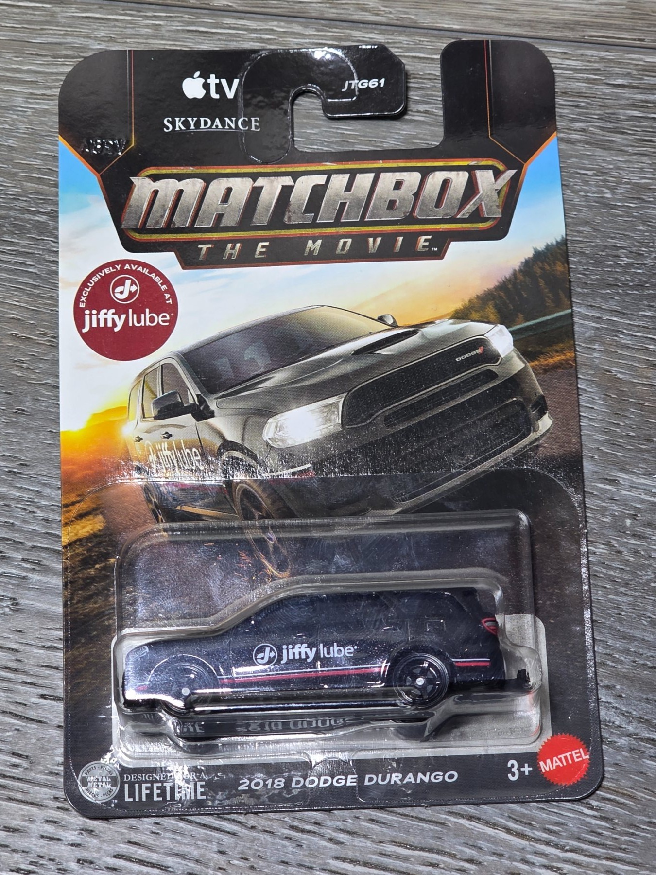Matchbox The Movie 2018 Dodge Durango Jiffy Lube 1:64 Diecast