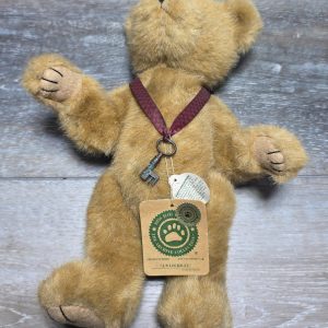 Boyds Bears Archive J.P. Locksley #57002-08 11in Jointed Teddy w/ Key