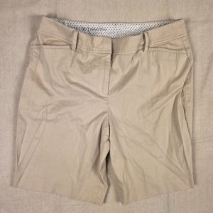 Talbots Perfect Short Chino Shorts Women’s Size 10 Khaki Beige