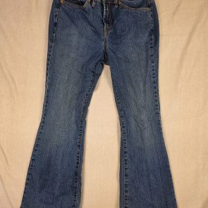 Jeanstar Bootcut Flare Jeans Women's 8 Petite Blue Stretch Denim