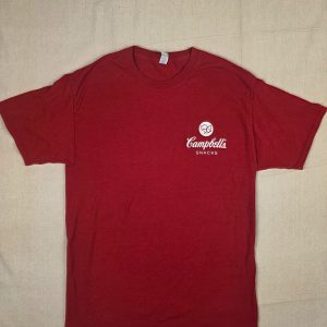 Jerzees Campbell's Snacks Graphic T-Shirt Unisex Adult M Red